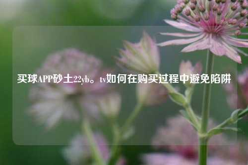 买球APP砂土22yb。tv如何在购买过程中避免陷阱